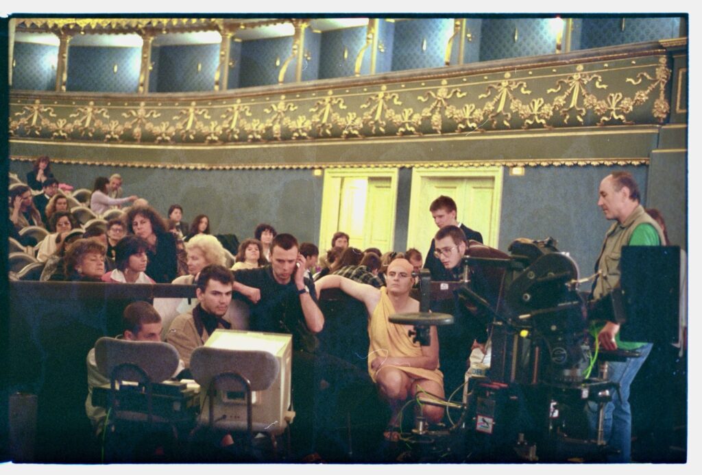 Cosi fan tutti — fotografie z natáčení 1